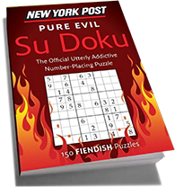 Win a New York Post: Wicked and Pure Evil Sudoku book!