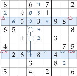 Sudoku Techniques - Figure 1